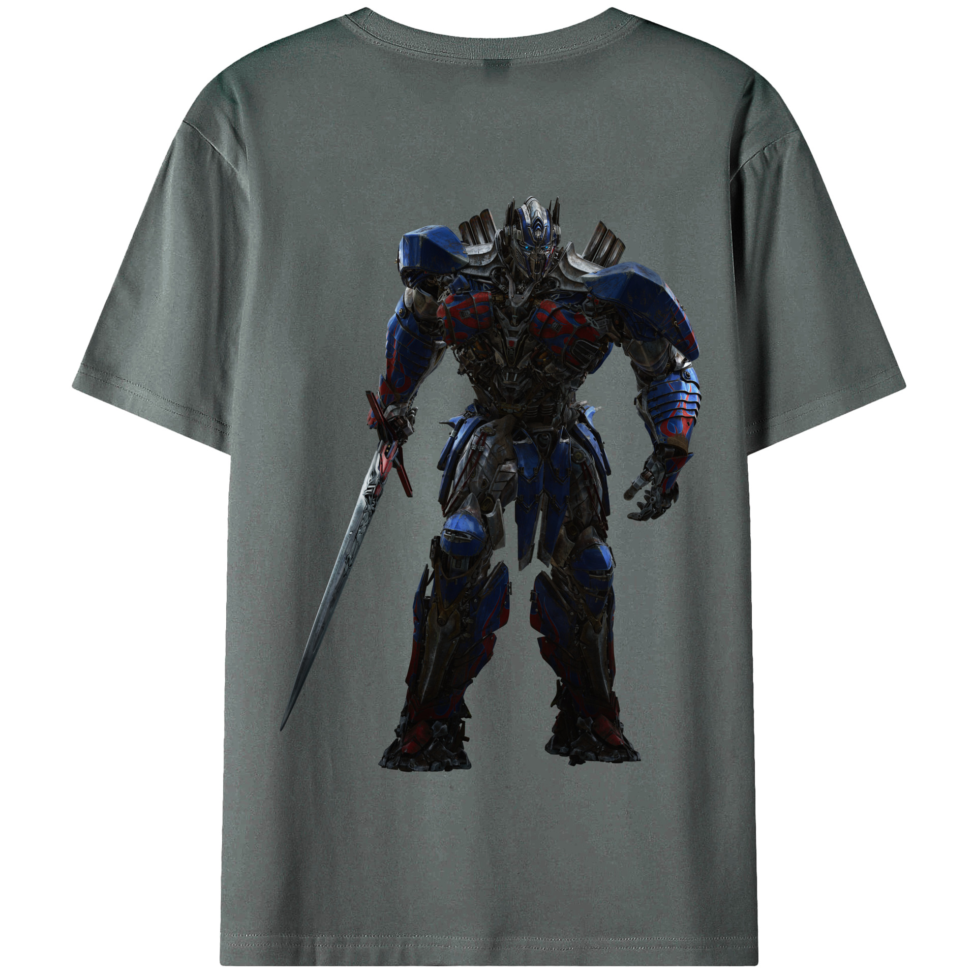 （画像用）  綿100％半袖Tシャツ（背面プリント）